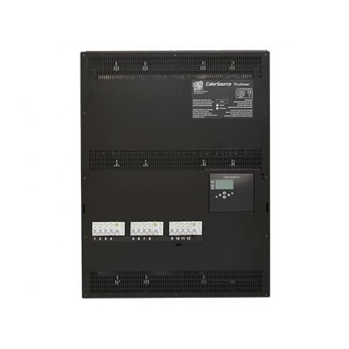 ETC ColorSource ThruPower Enhanced Cabinet; ND, 12x13A (3.0kW), RCD/4 circuits 